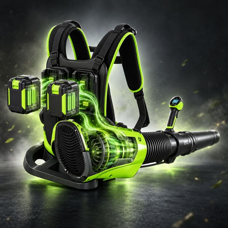 Vortiq Pro 48: brushless 3000 W, silný proud vzduchu